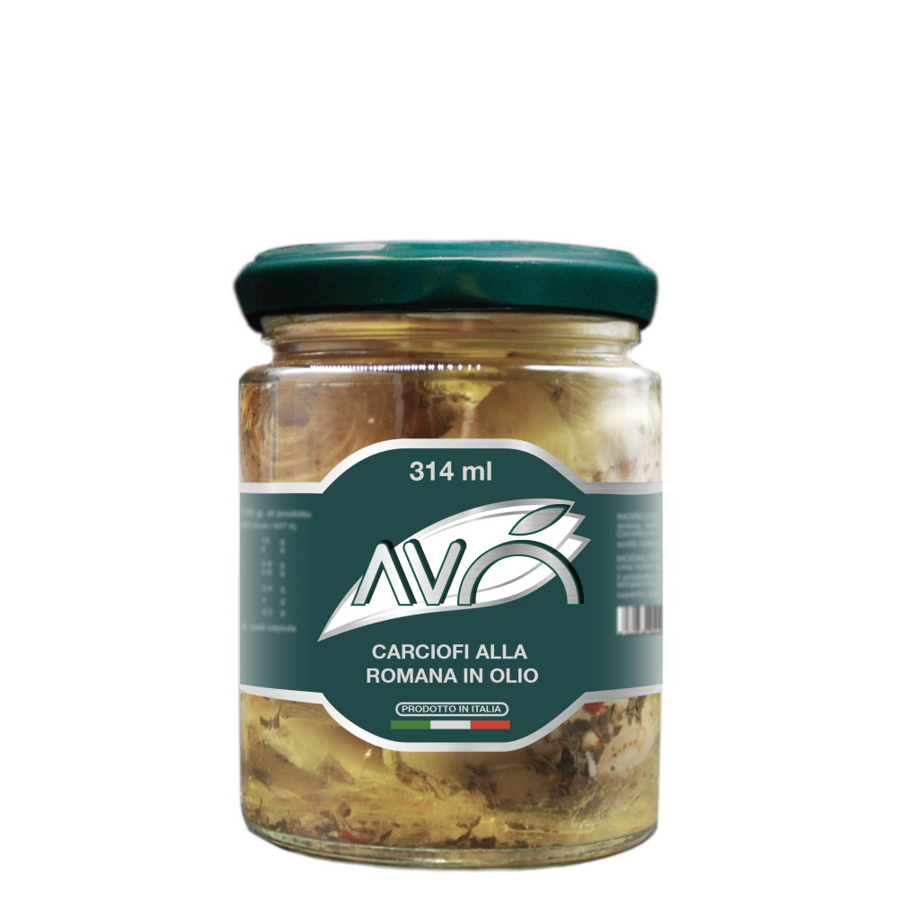 CARCIOFI ALLA ROMANA IN OLIO