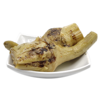 CARCIOFI CON GAMBO GRIGLIATI ALLA ROMANA IN OLIO