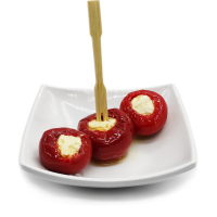 PEPERONCINI CON FORMAGGIO IN OLIO